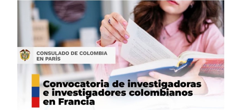 Investigadoras e investigadores colombianos en Francia comuniquémonos 