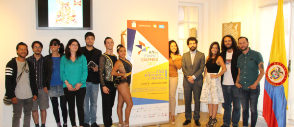 El Consulado de Colombia en París inauguró Paz Partout