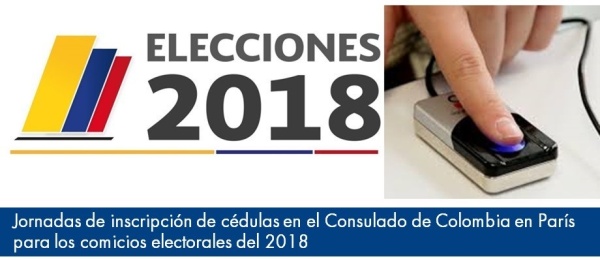 Jornadas de inscripción de cédulas en el Consulado de Colombia en París para los comicios electorales 