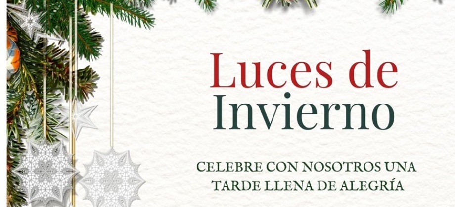 Consulado de Colombia en París invita al concierto Luces de invierno 2023