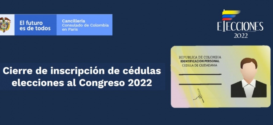 El periodo de inscripción para votar en las elecciones de Congreso finalizó el jueves 13 de enero de 2022
