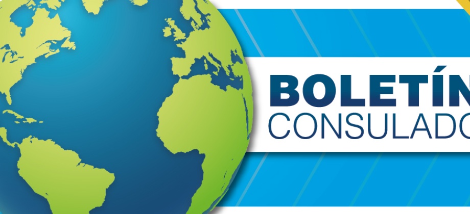 Boletín informativo del Consulado de Colombia en París de diciembre de 2017