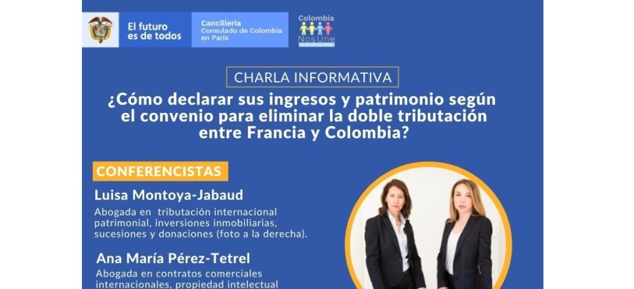 Conferencia Virtual sobre Impuestos en Francia