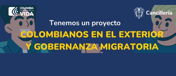 Convocatoria para contratación de operador logístico para “Jornadas de fortalecimiento en gobernanza migratoria dirigidas a los colombianos residentes en el exterior y a realizarse en Francia”