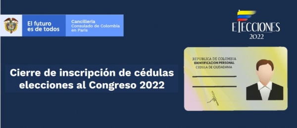 El periodo de inscripción para votar en las elecciones de Congreso finalizó el jueves 13 de enero de 2022