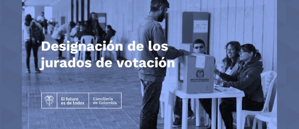Designación de jurados de votación en el Consulado en París para las Elecciones de Congreso 2022