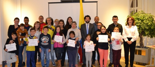 Consulado realizó la actividad “Bienvenidos a Colombia”